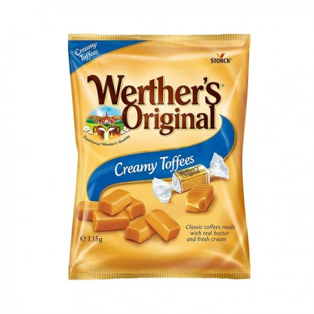آبنبات اورجینال وردرز با طعم کره 110 گرم Werther`s